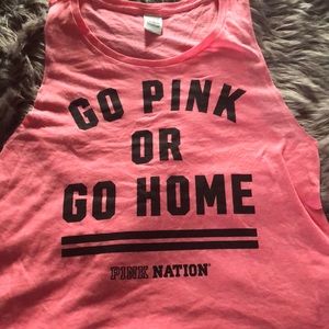 Victoria secret pink muscle tee